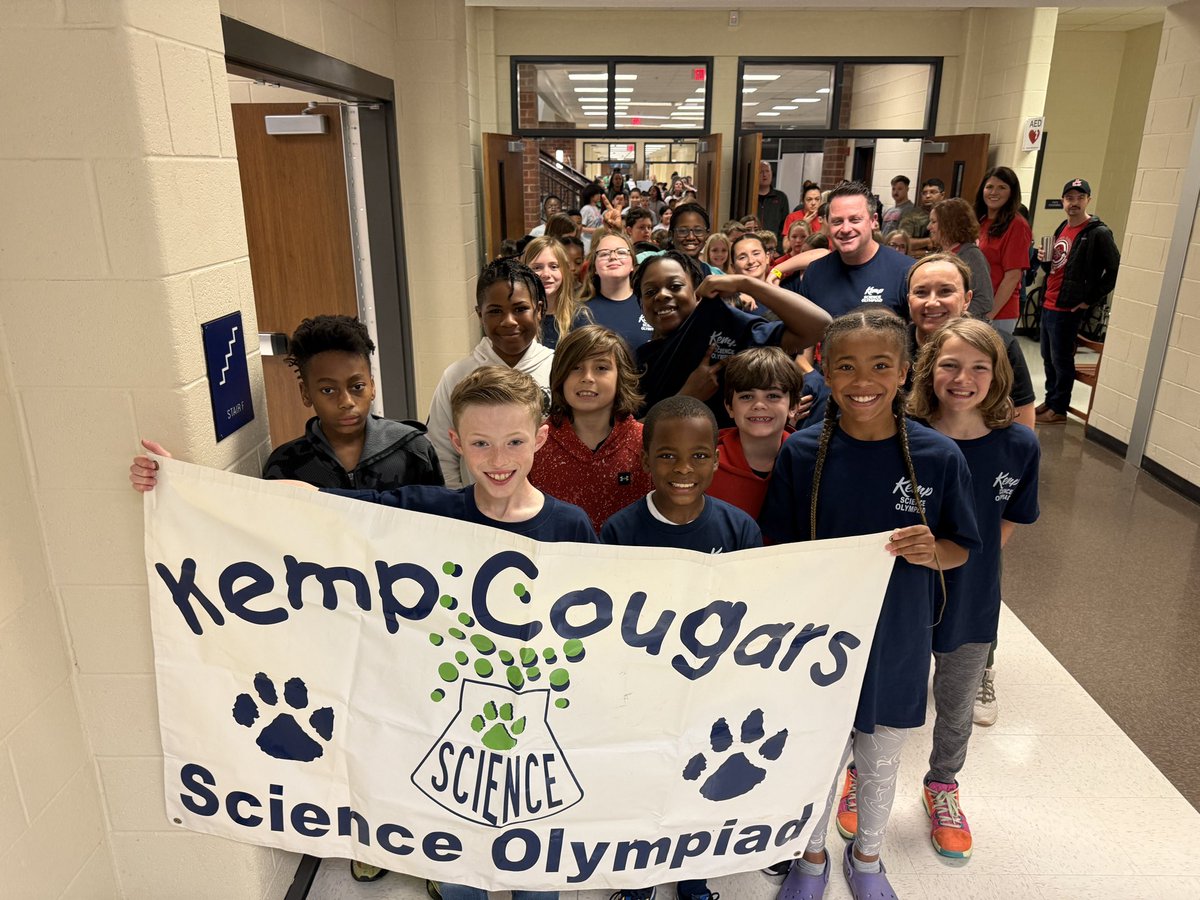 Kempcougars's tweet image. Our Science Olympiad team had a great time this past Sat @ Walton High school. We are so very proud of all who made the commitment &amp;amp; shared their passion for all things Science! Thank you to Mr Splawski, Ms Paxson, &amp;amp; Ms Jouanet for all you hard work w/ this team! #LearnLeadExcel