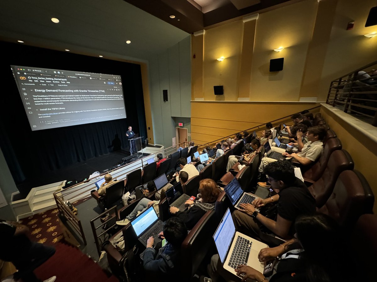 Brad Topol (@bradtopol) on Twitter photo We had an outstanding crowd for our Granite AI Models Workshop at <a href="/AllThingsOpen/">All Things Open</a> AI led by <a href="/IBM/">IBM</a>’s own <a href="/bjhargrave/">BJ Hargrave</a>! We had an outstanding crowd for our Granite AI Models Workshop at <a href="/AllThingsOpen/">All Things Open</a> AI led by <a href="/IBM/">IBM</a>’s own <a href="/bjhargrave/">BJ Hargrave</a>!