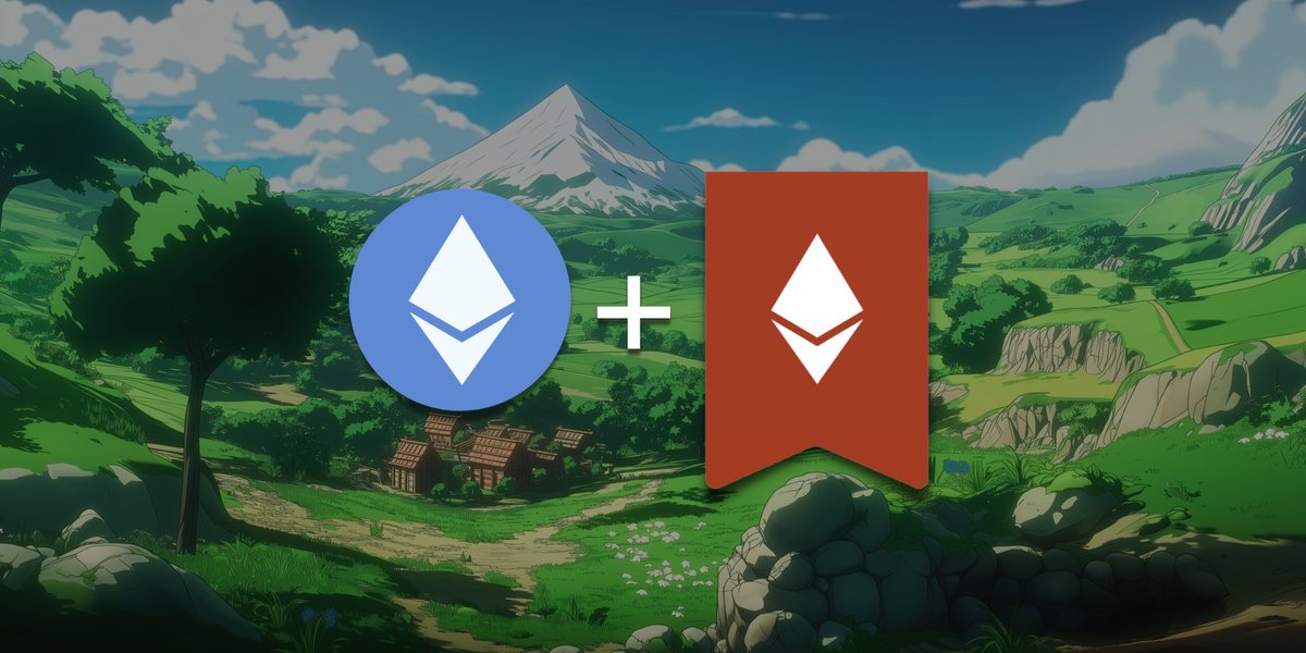 ethismoney.eth (@ethismoneyhq) on Twitter photo Last week, we announced <a href="/TheEtherGuild/">Ether Guild</a>, a community effort to fund initiatives supporting ETH. The reception has been huge and the appetite is clear!
Here’s how you can join us and support our mission:
🧵👇 Last week, we announced <a href="/TheEtherGuild/">Ether Guild</a>, a community effort to fund initiatives supporting ETH. The reception has been huge and the appetite is clear!
Here’s how you can join us and support our mission:
🧵👇