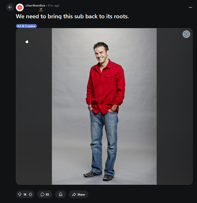 wasdgamecom's tweet photo. Behold, the dumbest thing ill make this week. 

Inspired by this post from the @Northernlion  subreddit and for half a second I thought this picture of @DanGheesling was that @LornaShore EP everyone freaked out about a while back. My brain is fried.

Enjoy https://t.co/OeqtkOzVzY