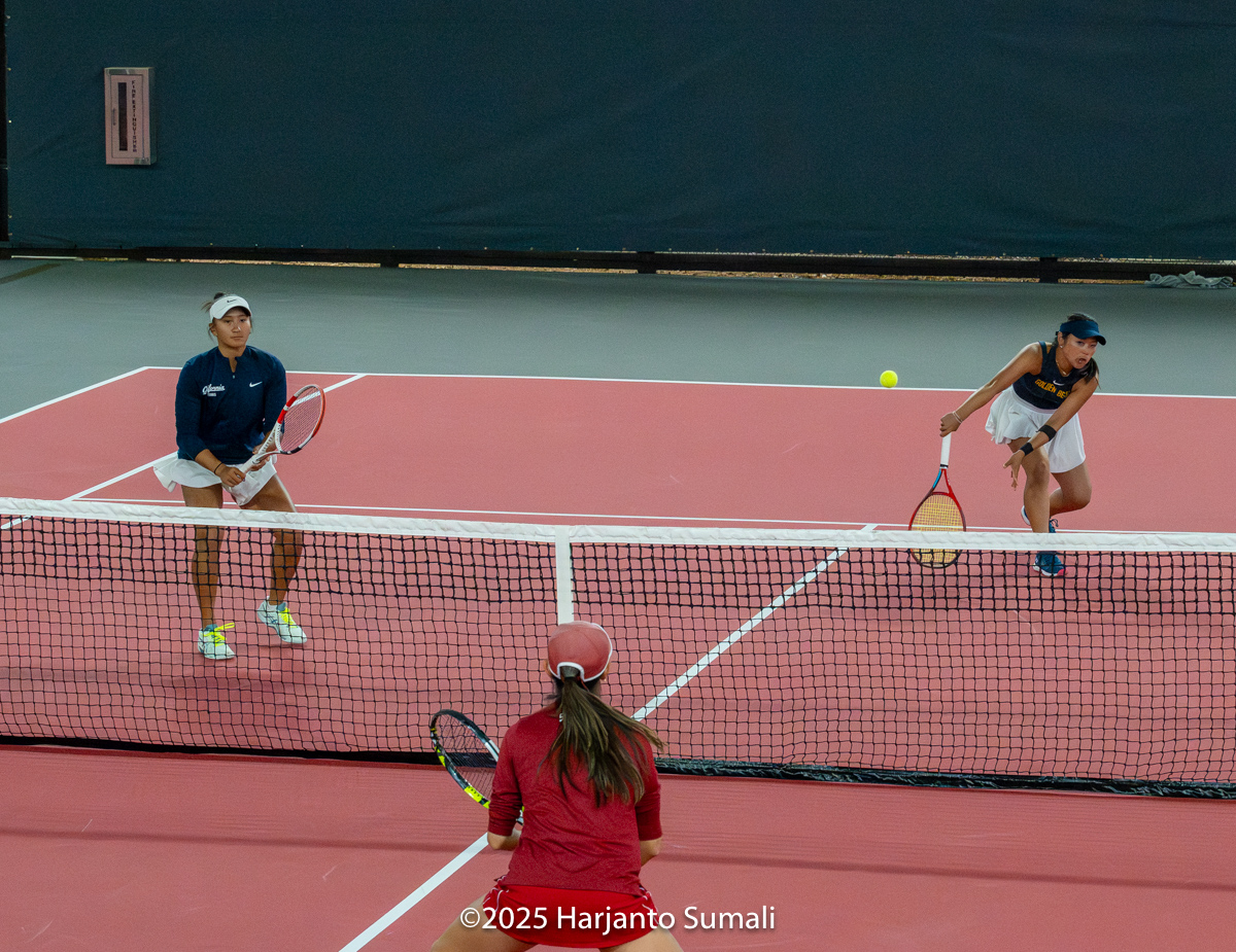 Jessica Alsola &amp; Mao Mushika of <a href="/CalWomensTennis/">Cal Women's Tennis</a> got things done at Stanford <a href="/NCAATennis/">NCAA Tennis</a> #Tennis