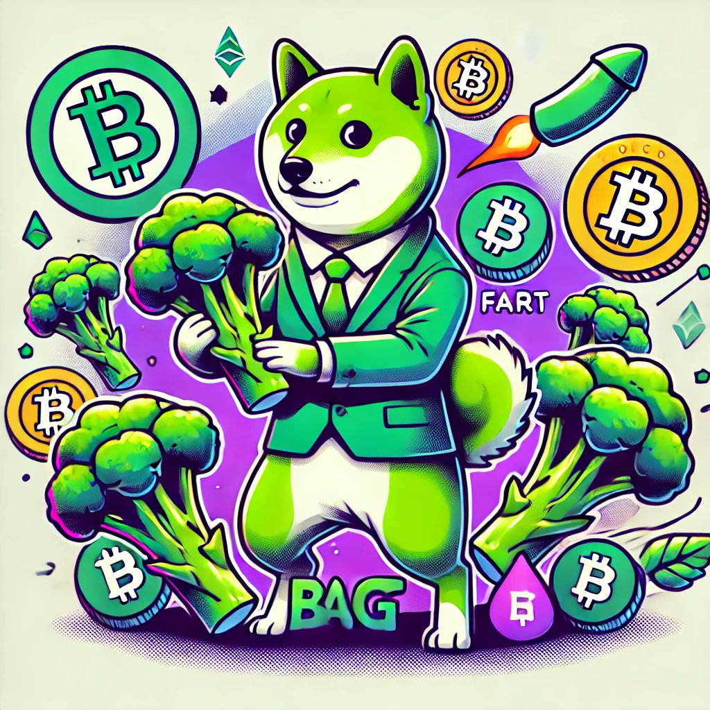 broccoli_fart's tweet photo. How's your Monday going, #BroccoliArmy? 🥦💨 Did you know our meme coin is inspired by CZ's dog, Broccoli? 🐶🌿 Crypto has never smelled funnier! 🚀 #BroccoliFart #MemeCoin https://t.co/pSS3ZiDbIw