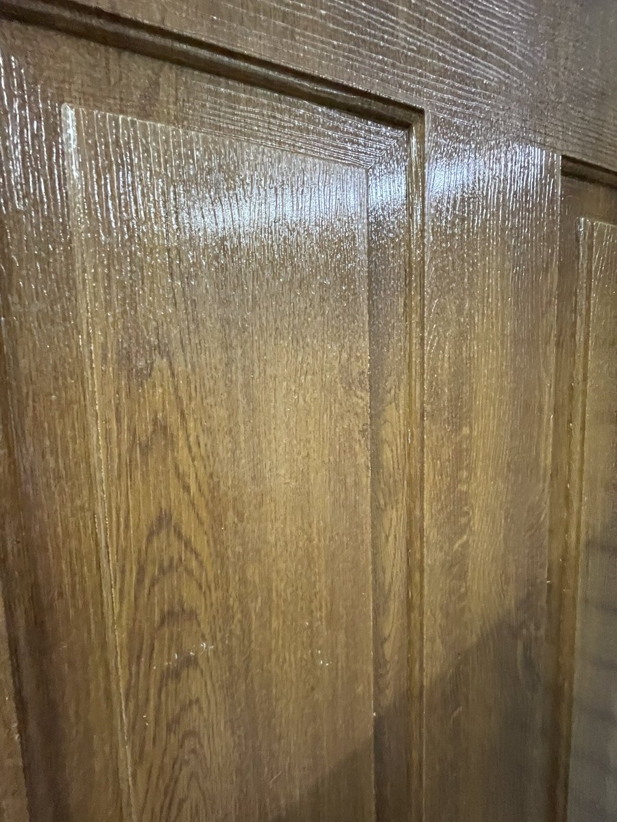 Good evening #WorcestershireHour we’re preparing a dusty pink on oak composite door today