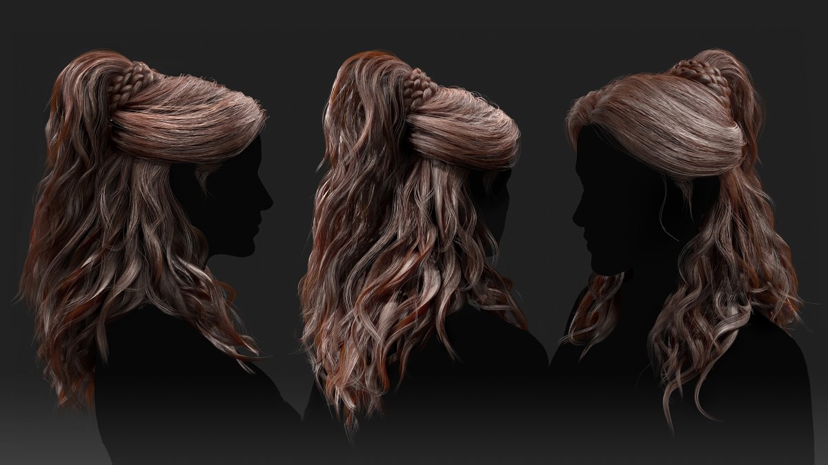 SwameStudio's tweet photo. Real-time hair model ✨
Game-ready asset for characters
Waiting for your feedback in the comments!
#RealtimeHair #GameArt #3DModeling #HairModel #GameReady #CGI #3DArt #HairDesign #StylizedHair https://t.co/dOcrBpDr37