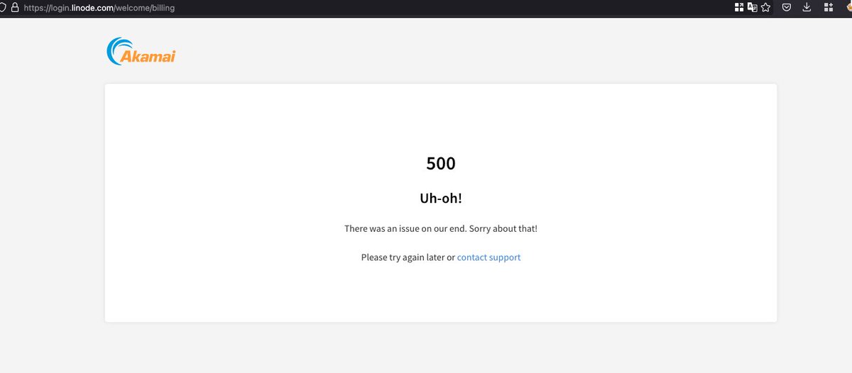 When you go to setup a VPS on <a href="/linode/">Akamai Developer (formerly Linode)</a> to run a uptime kuma instance because <a href="/uptimerobot/">UptimeRobot</a> can't keep their own stuff up... and oh... I give up.