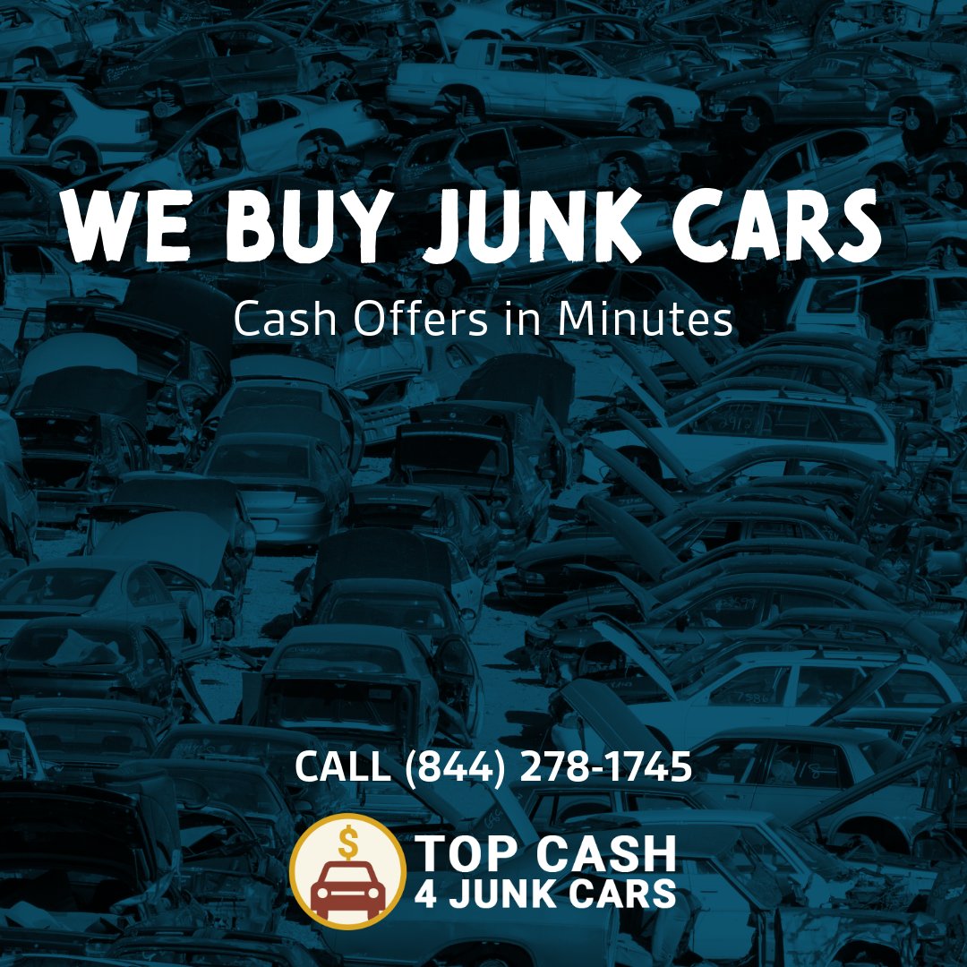 TopCash4JunkCar's tweet image. Turn Your Junk Car Into a Payday! 💰🚗

📞 CALL NOW! (844) 278-1745
🌐 topcash4junkcars.com
✅ Fast, Free, Pick Up
✅ Any Make or Model
✅ Running or Not
✅ Receive Check When Car Is Picked Up

#anymake #Anymodel #junkcars #freetowing #cashforcars #webuyjunkcars #cars
