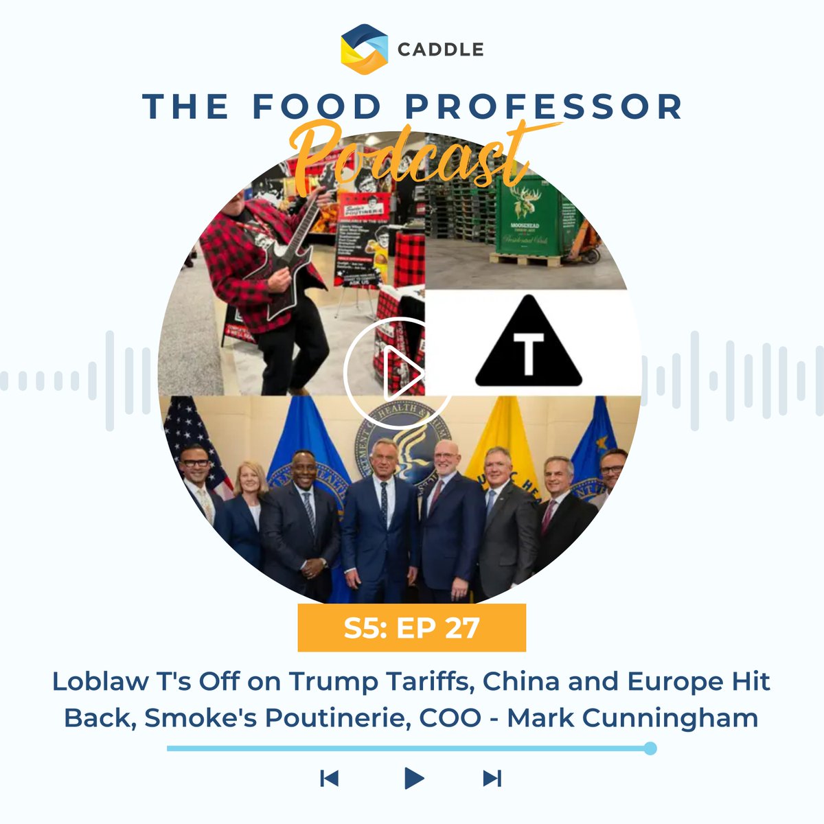 🔥 Loblaw’s tariffs labels, China’s trade moves &amp; poutine dominance—this episode of The Food Professor #Podcast has it all!

🎙️ Guest: Mark Cunningham, COO of Smoke’s Poutinerie - how Smoke’s built a poutine empire

🎧 Listen now: hubs.ly/Q03c9Y-F0
#retail #trade #trump