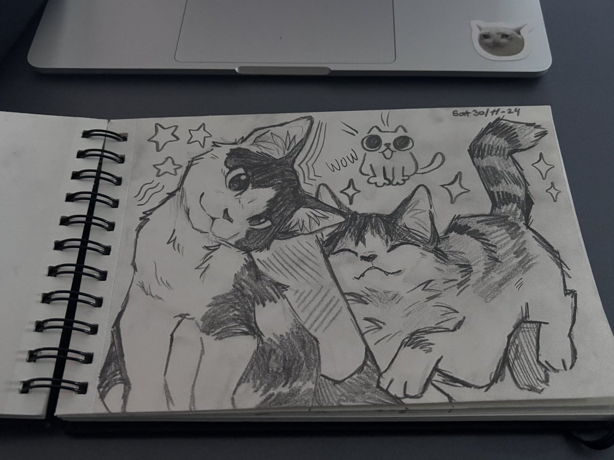 Felt like sharing a sketch I made last year that I’m still very proud of