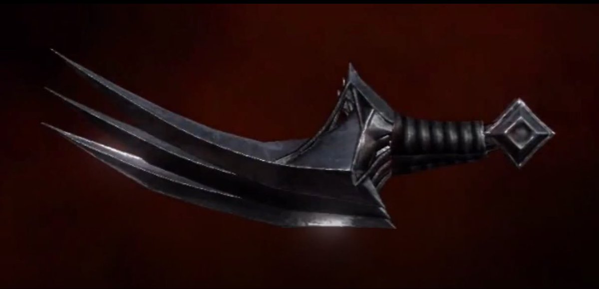 Mojica_Rosas's tweet photo. Another God of war curiosity #godofwarweek maybe you already know this but Hephaestus used to sign his weapons and jewelry with 3 peaks in honor to Zeus, Poseidon and Hades, when Hephaestus made the Nemesis’s whip, he wanted Zeus knew that weapon was made it by him to kill him, for that reason Nemesis whip is an electric weapon. 🙂