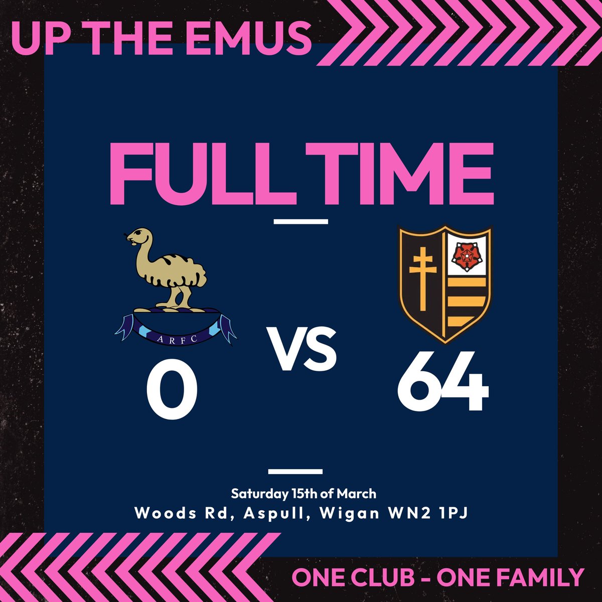 Couple of high scoring games over the weekend see’s the 2’s March on while our 3’s battle on in a very tough league 

Stay tuned for fixture news for the weekend ahead 

Up the emus