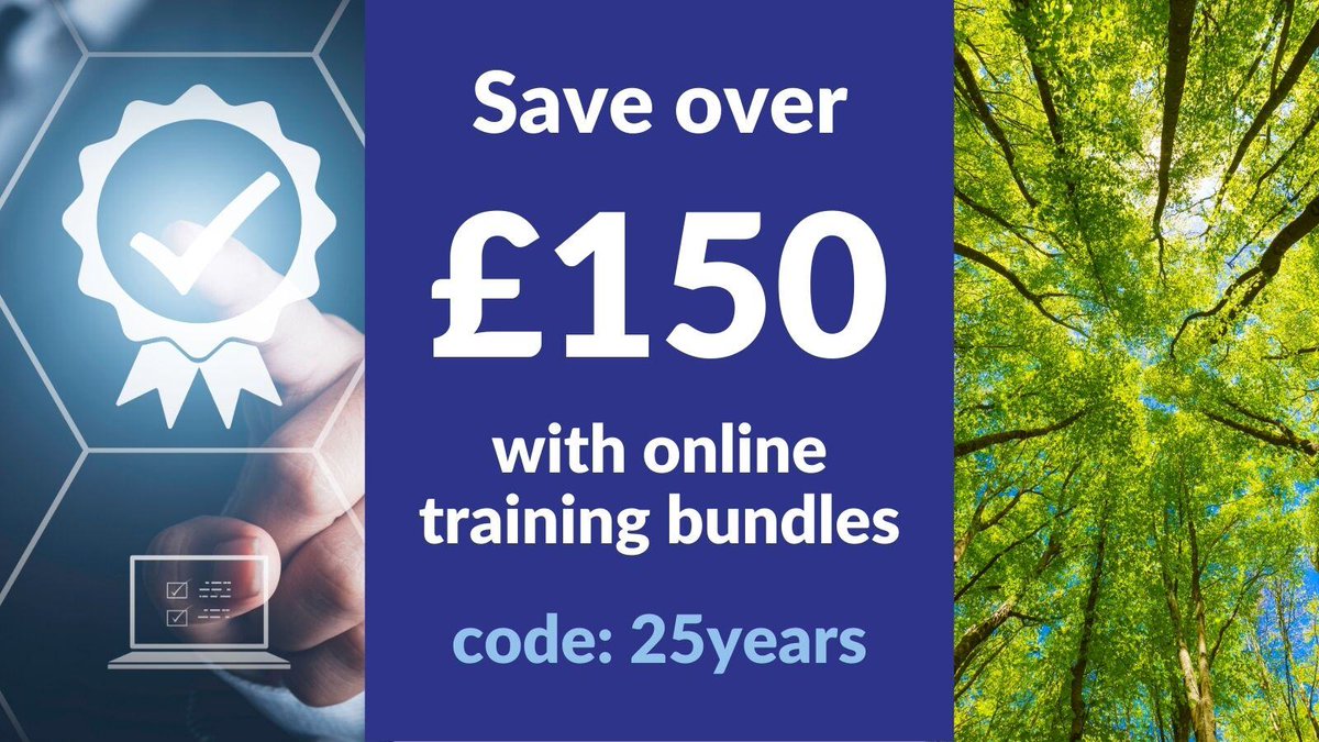 Save over £150 on ISO 9001 and ISO 14001 training! Yes, you heard us right! 
Our training bundles already save you 20%, but for a limited time, we’re giving you an extra 25% OFF, meaning you save over £150! #WorcestershireHour eu1.hubs.ly/H0hzrJX0