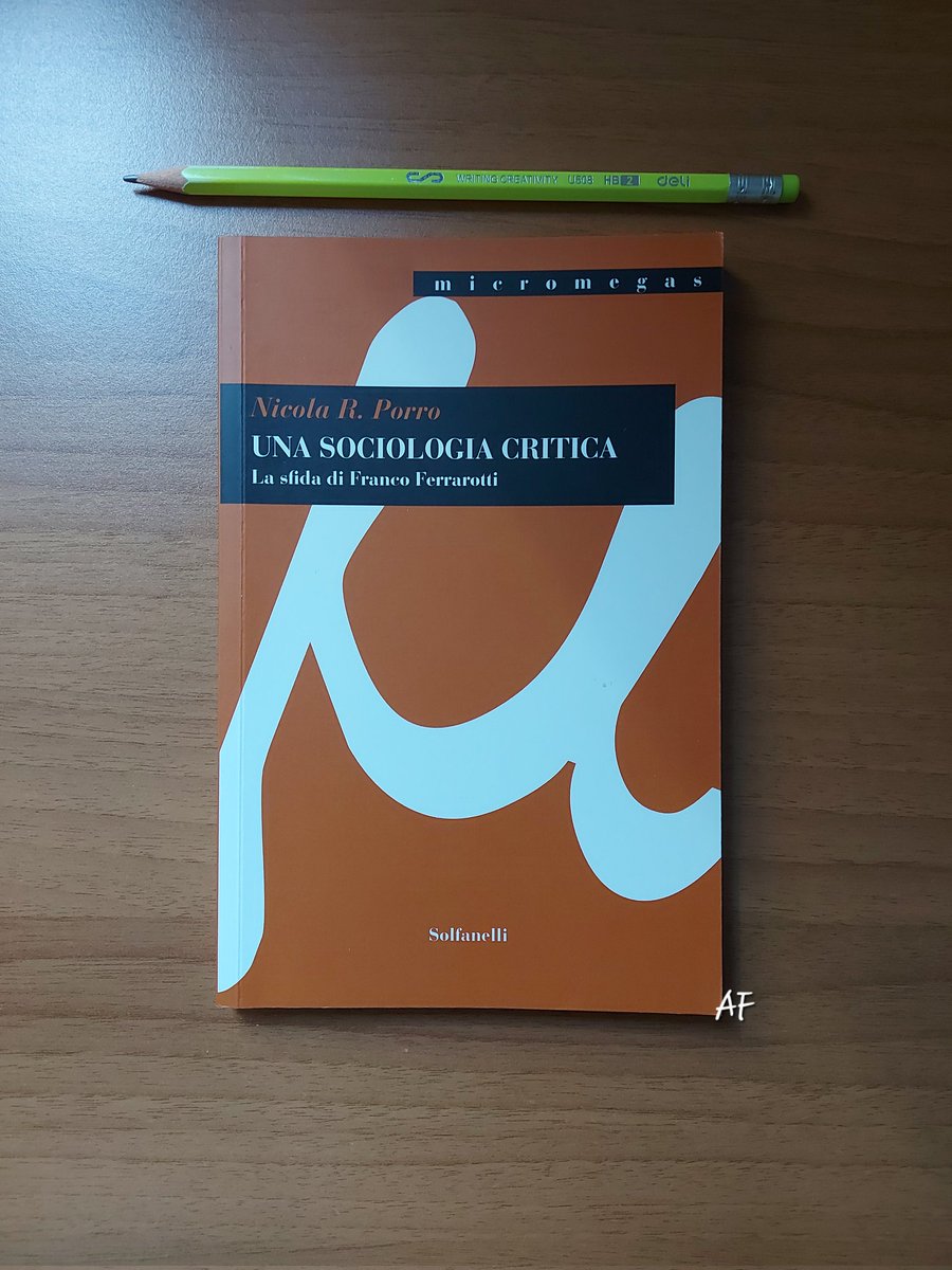 «La sociologia di Ferrarotti, non di rado incline a un gramsciano pessimismo della ragione, vuol essere anche un ostinato e appassionato esercizio di ottimismo della volontà.»
Nicola R. Porro, Una sociologia critica 

La recensione👇
…clubdelsaperefilosofico.wordpress.com/2025/03/17/nic…