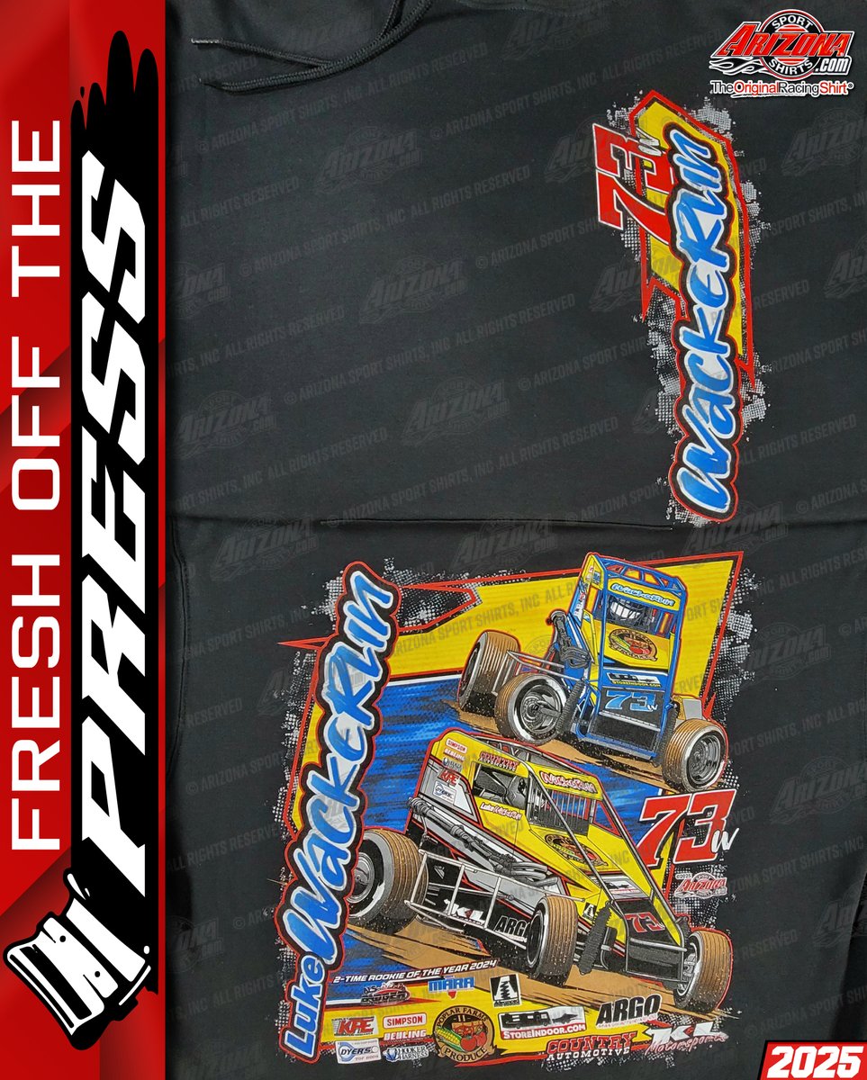 Winning Rookie of the Year is no easy feat — especially in two different series.

#TheOriginalRacingShirt