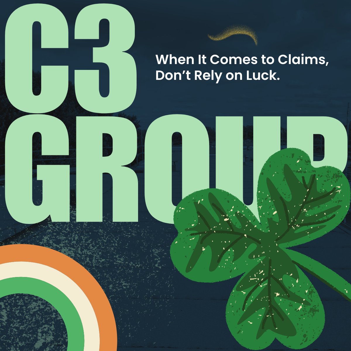 Don’t gamble with your insurance claim – trust expertise over luck. C3 Adjusters delivers settlements with precision, not chance. 

#StPatricksDay #BetterSettlements #InsuranceHelp