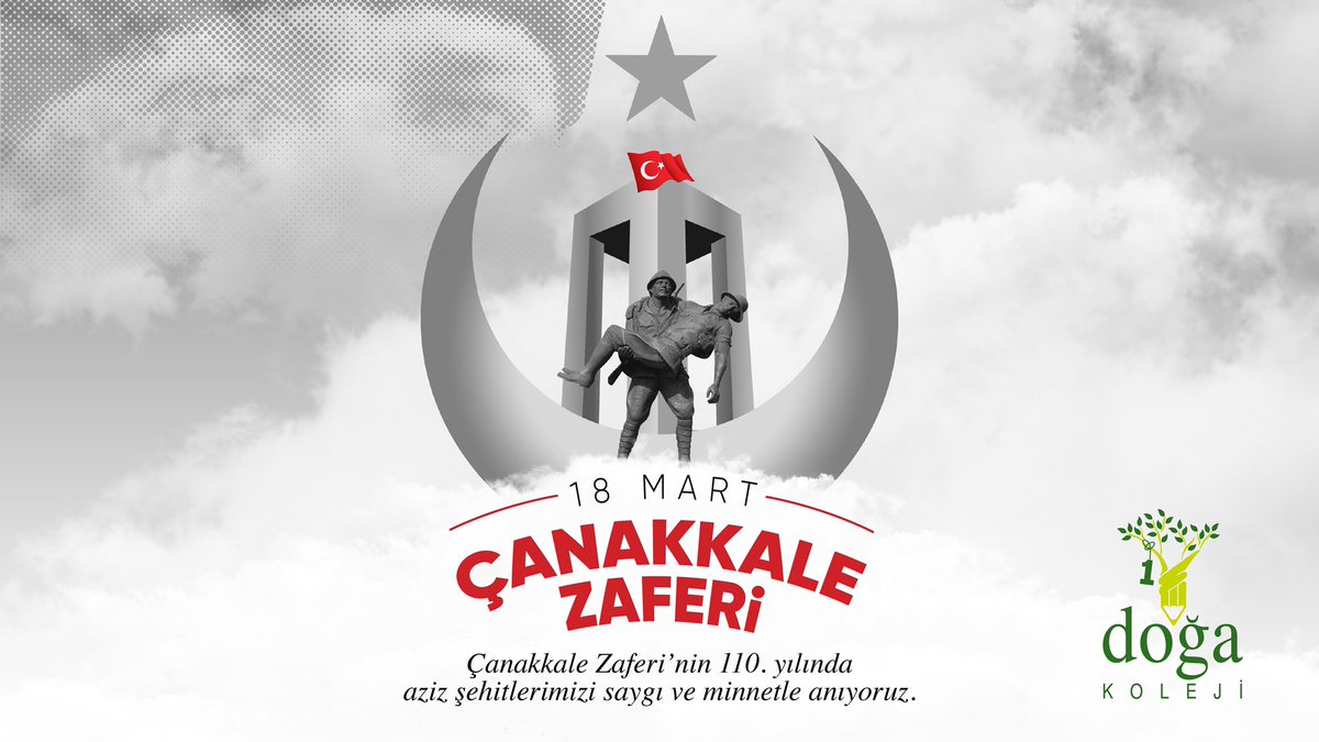18 Mart Çanakkale Zaferi'nin 110. yılında aziz şehitlerimizi saygı ve minnetle anıyoruz.