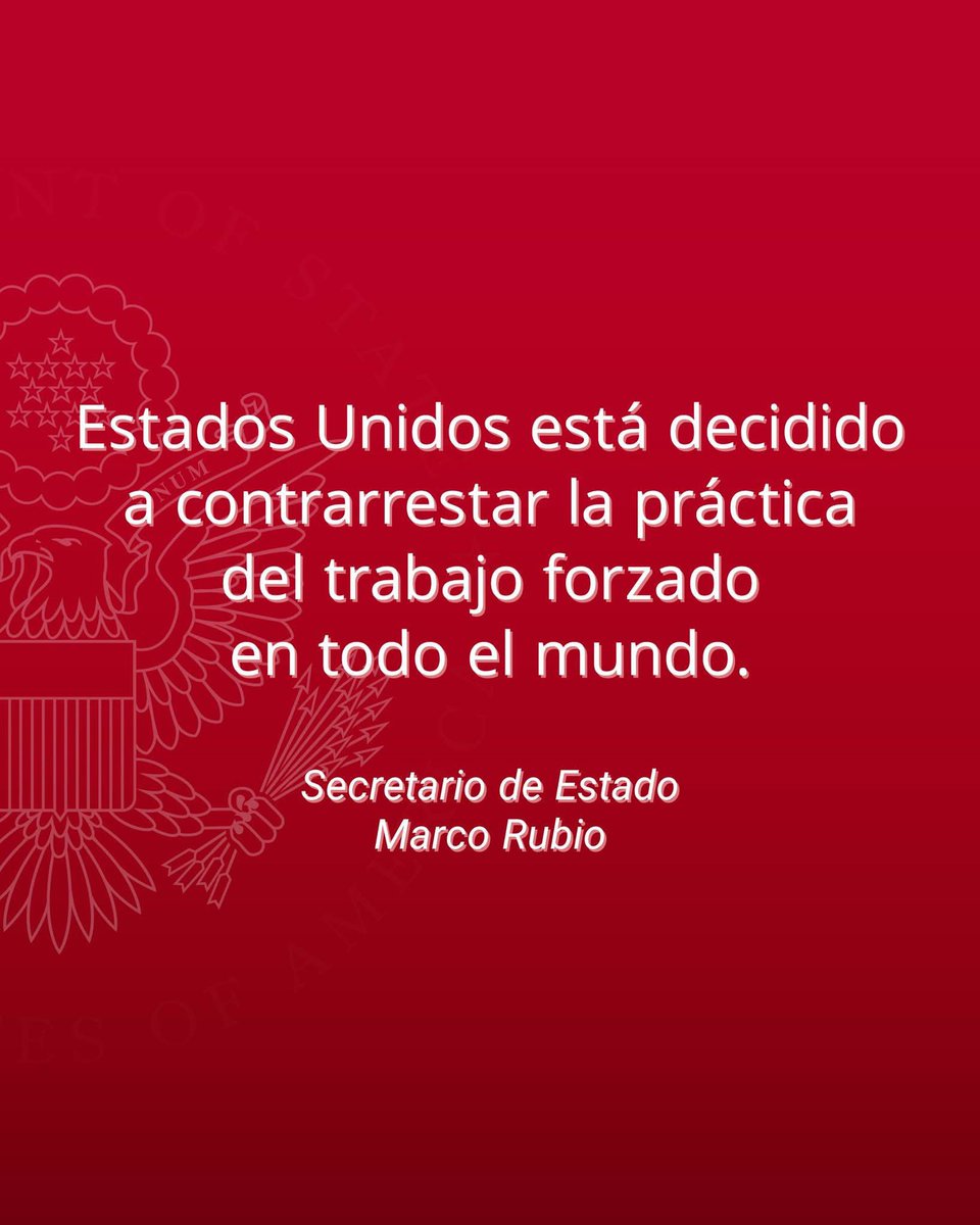 Secretario Rubio: Los programas de Cuba para la exportación de trabajadores, que incluyen misiones médicas, enriquecen al régimen cubano. state.gov/translations/s…