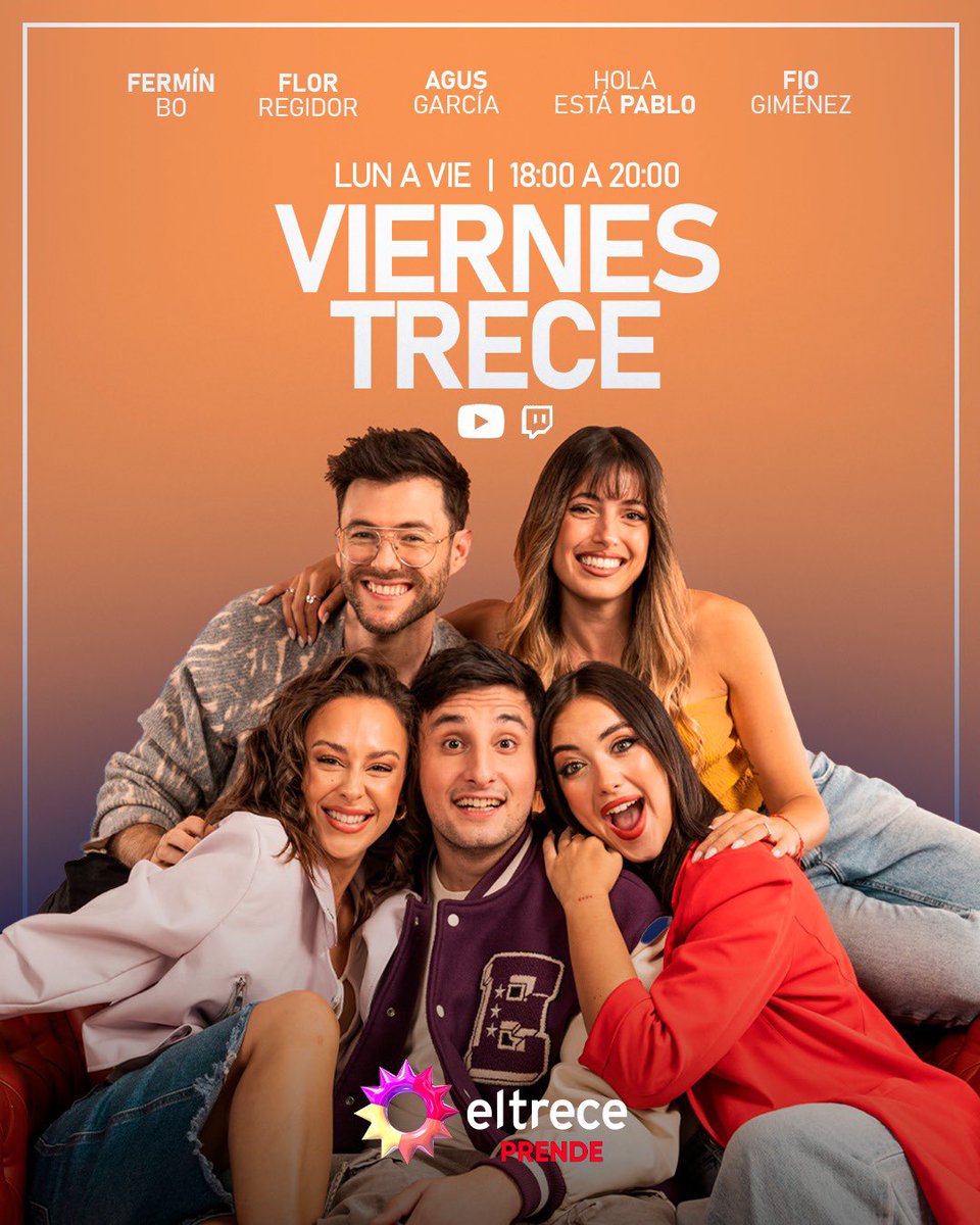 Los esperamos a todos en viernes trece a las 18:00hs en youtube o twitch para ver a <a href="/florregidor/">Flor Regidor</a> 🌸

Youtube: youtube.com/live/X_aU6vtXC…

Twitch: twitch.tv/eltreceok