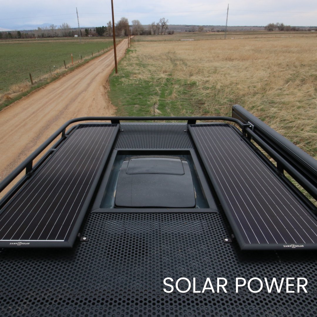 The_Vansmith's tweet image. No plugs? No problem. 🔋⚡
Every van comes powered with:
☀️ 300W solar • ⚡ Alternator • ⚓ Shore power
Need more? Go big with 5kWh or 10kWh upgrades.
#OffGridReady #VanPowerGoals
📍 Tap for power details → zurl.co/1arrg