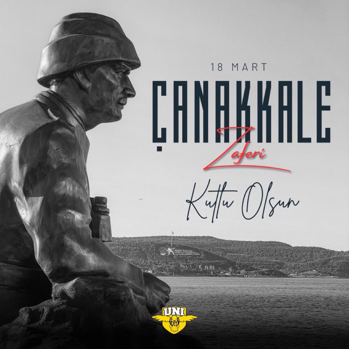 ÇANAKKALE GEÇİLMEZ!

18 Mart Çanakkale Zaferi’nin 110. yıl dönümünde Ulu Önder Gazi Mustafa Kemal Atatürk ve silah arkadaşları başta olmak üzere tüm şehitlerimizi rahmet ve minnetle anıyoruz. #UNIGFB