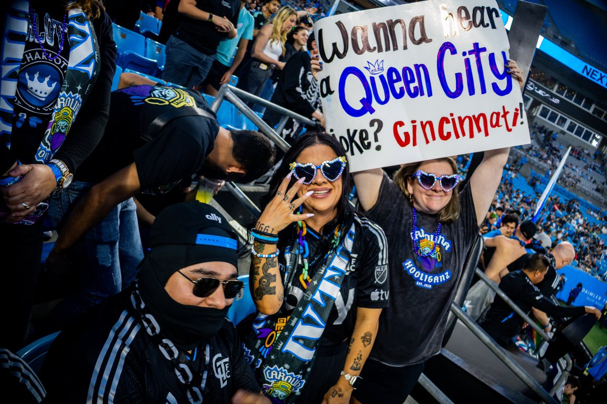 Another great weekend at the Fortress! VAMOS CHARLOTTE! #CharlotteFC #IVTheCrown