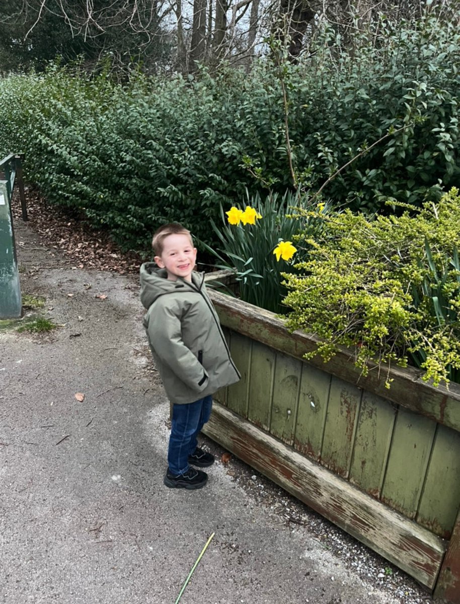 St_Andrew_Apost's tweet photo. Our Home Learning stars in Reception taking time to notice signs of spring over the weekend. 😊🌼 #SuccessfulSATA #SuccessfulHomeLearning #SuccessfulC&L https://t.co/oxqAsoswlw