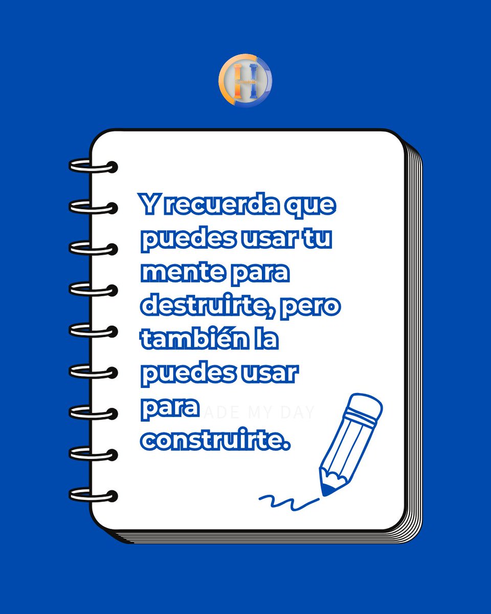 🧠 Tu mente puede destruirte o construirte.

Todo depende de cómo elijas usarla.
El poder está en tus pensamientos. 💙

#PoderMental #MindsetPositivo #SaludMental