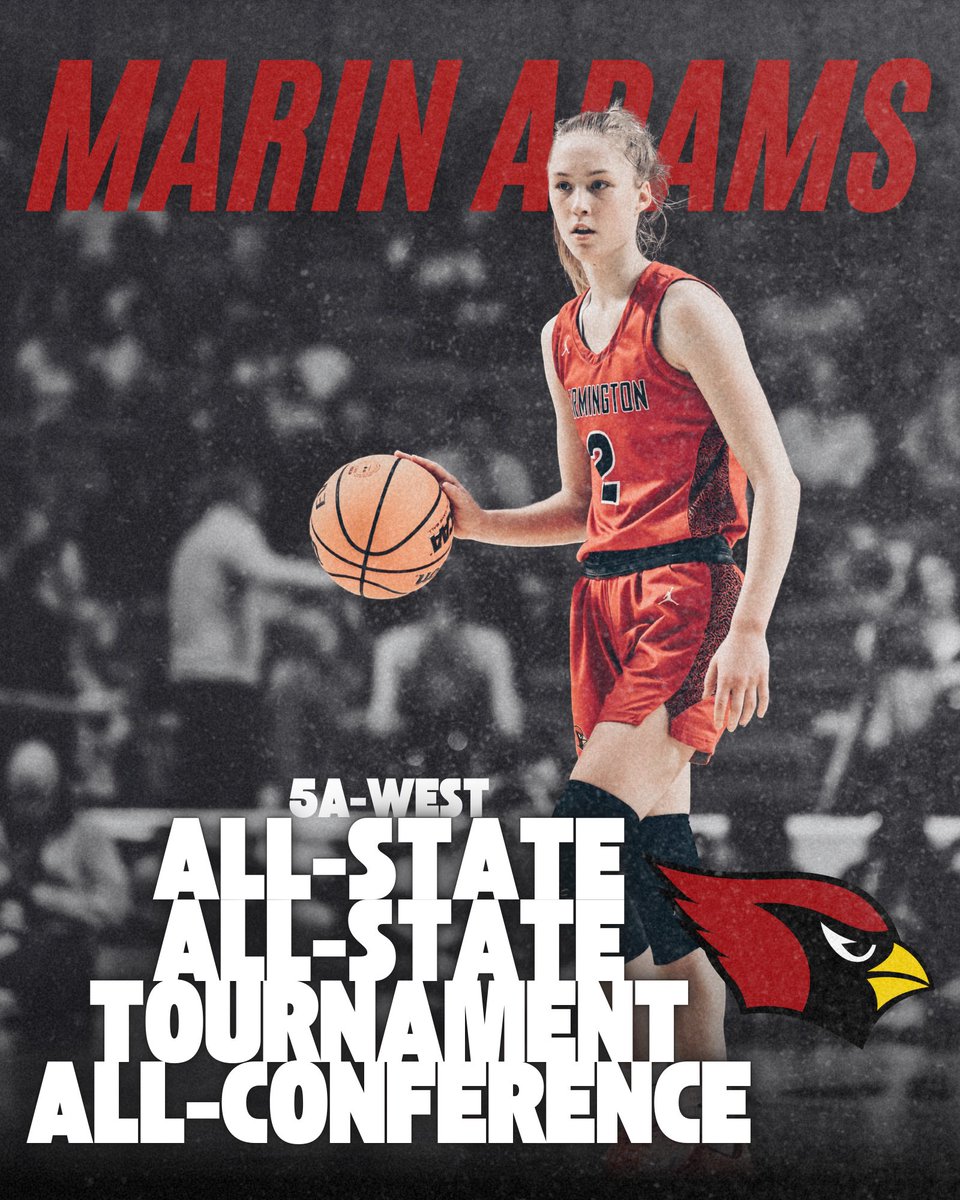 Lady Cardinal Basketball (@farmingtonfast) on Twitter photo Congratulations to <a href="/farmingtonfast/">Lady Cardinal Basketball</a> Sr. <a href="/MarinAdams07/">Marin Adams</a> on all her post season awards adding to the outstanding legacy and HS career for the legendary Lady Cardinal! #FarmingtonFast #FAMILY #TheStandardIsTheStandard Congratulations to <a href="/farmingtonfast/">Lady Cardinal Basketball</a> Sr. <a href="/MarinAdams07/">Marin Adams</a> on all her post season awards adding to the outstanding legacy and HS career for the legendary Lady Cardinal! #FarmingtonFast #FAMILY #TheStandardIsTheStandard