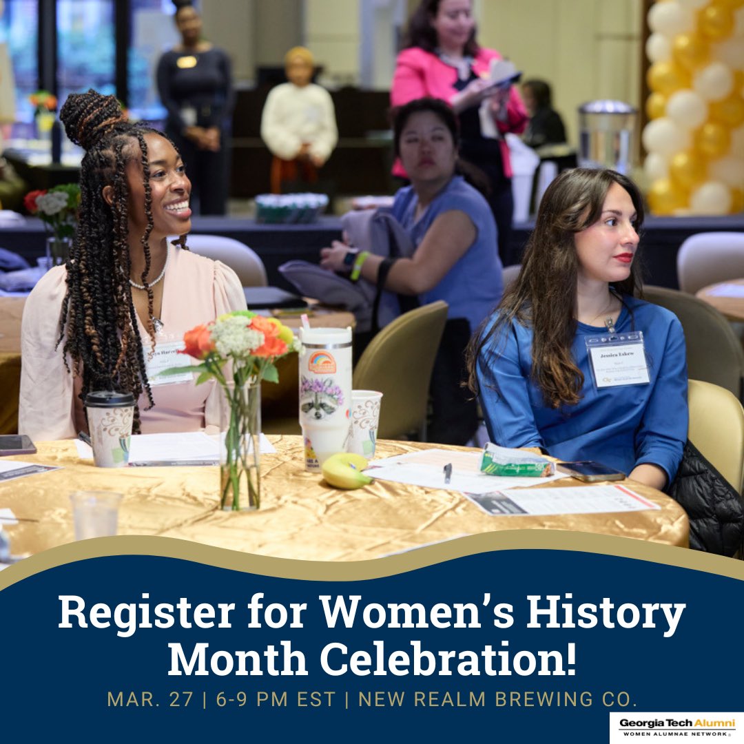 Georgia Tech Women Alumnae Network (GTWAN) tweet media
