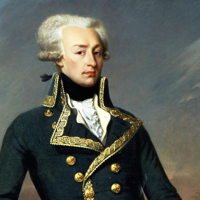 This is Marquis de Lafayette. 

He led American troops during key battles like the Siege of Yorktown in 1781. Without him Washington and Rochambeau would probably have failed and the decisive victory of the American Revolution wouldn’t have happened.

Worth a thank you?