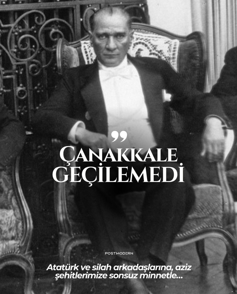 18 Mart Çanakkale Zaferi’miz kutlu olsun. Şehitlerimizin ruhu şâd olsun. #18Mart