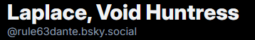 Laplace, Void Huntress tweet media