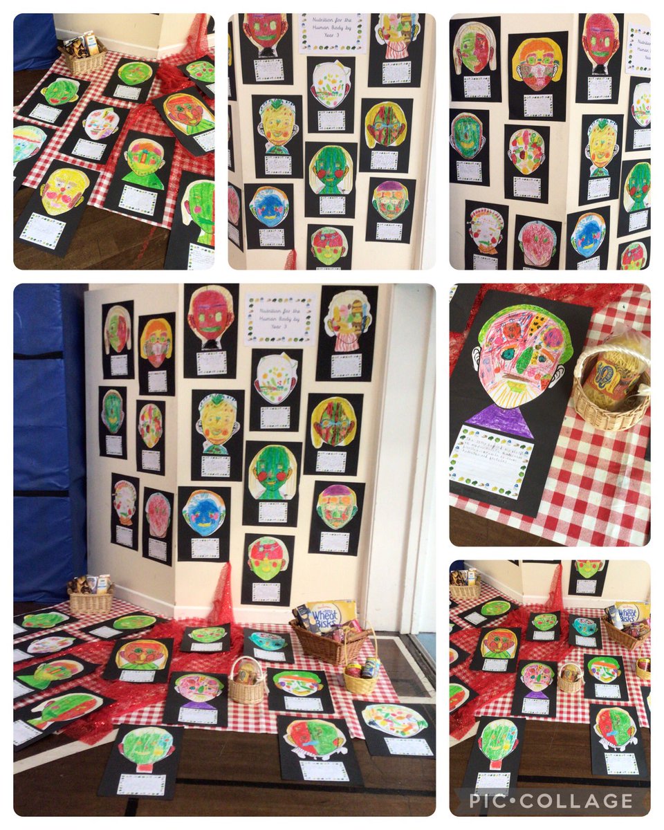 smaaanews's tweet photo. Year 4 collaborated for their ‘Electricity’ ‘Start With Art’ artwork and Year 3 were inspired by artist Giuseppe Arcimboldo when creating their art linked to ‘Nutrition for the Human Body’ @ExplorifySchool #BritishScienceWeek #smaaascience https://t.co/pQD6acyAEG