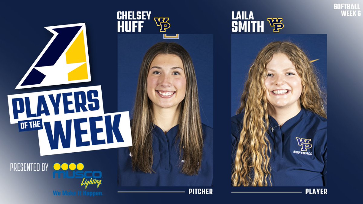 🥎, <a href="/WPUAthletics/">WPU Athletics</a> Sweeps Heart Softball Weekly Awards!

heart.prestosports.com/sports/sball/2…