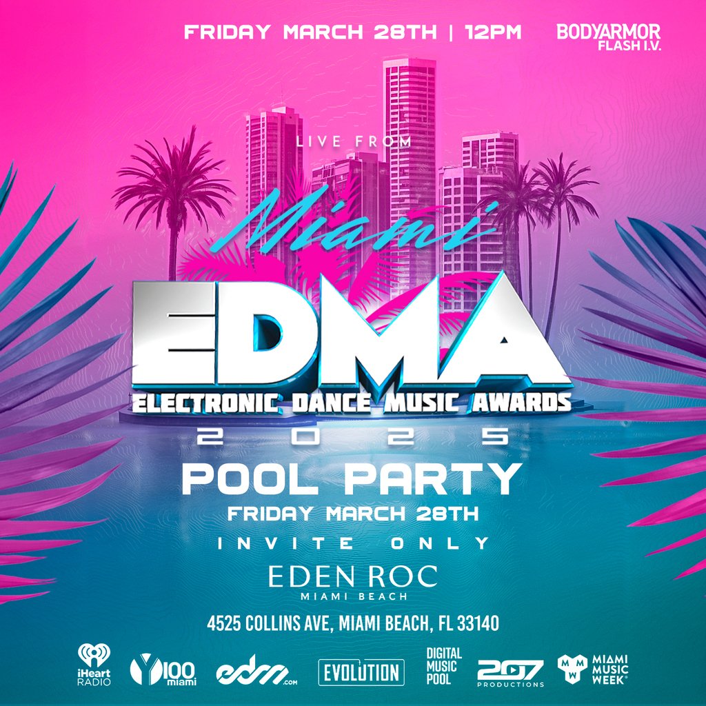Hollywood Hamilton (@hollyhamy) on Twitter photo "THE EDMA x IDMAs CONTINUE TO BE <a href="/MiamiMusicWeek/">Miami Music Week</a>'s MOST ANTICIPATED, AND SURPRISE STAR STUDDED LINEUP OF THE YEAR".
🚨 Better get there early, this year all the BIG players up front this year ↙️posh.vip/e/edmawards-20… "THE EDMA x IDMAs CONTINUE TO BE <a href="/MiamiMusicWeek/">Miami Music Week</a>'s MOST ANTICIPATED, AND SURPRISE STAR STUDDED LINEUP OF THE YEAR".
🚨 Better get there early, this year all the BIG players up front this year ↙️posh.vip/e/edmawards-20…
