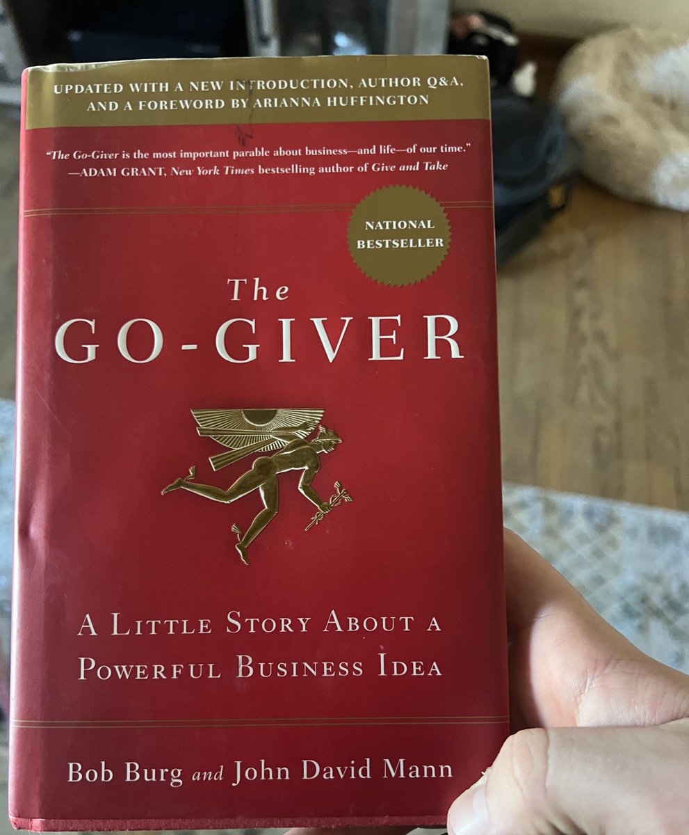 Ohdatpro's tweet photo. This book comes recommended from @Control4Daze &amp; @zane_pugh after a lovely conversation over coffee at SCGCon Charlotte about giving and the value it provides to both parties; very excited to give it a read. https://t.co/vTqoNxBou8