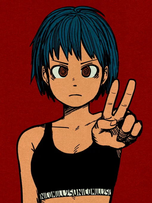 #オリジナルイラスト 
