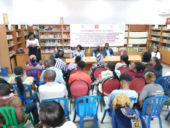 CovefD's tweet photo. 17 Mars 2019-17 Mars 2025: COVEF/R.D.C, 6 ans d'existence, de lutte, de travail et de plaidoyer en faveur de la Femme 

C'est une période à la fois courte et longue pour une Institution qui se veut être dans le pays le fer de lance de l'engagement citoyen de la Femme. https://t.co/IexbfotmyT