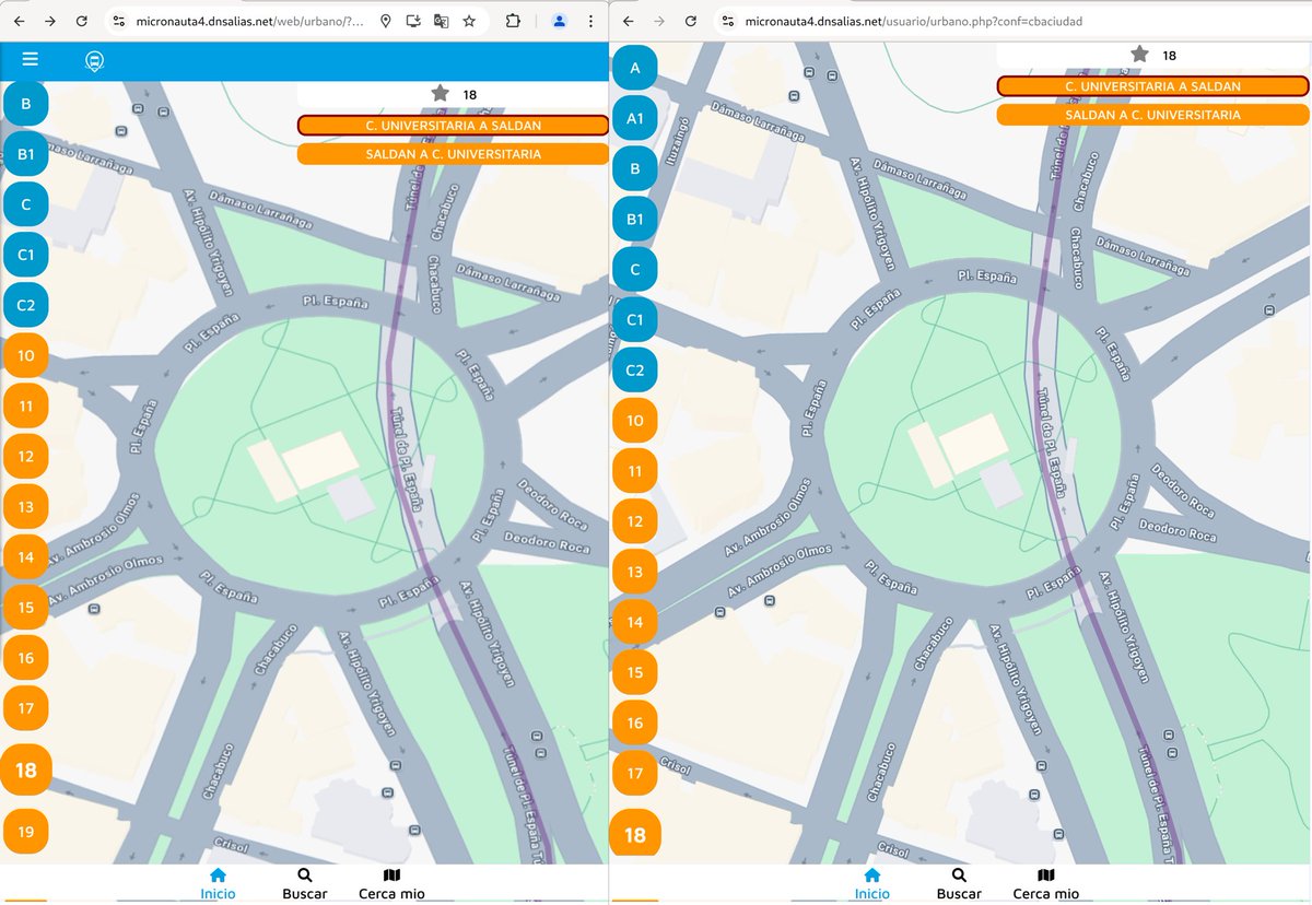 Silva Alejandro Ismael (@alajandroisamel) on Twitter photo Necesito hablar con el desarrollador de #TuBondi para fixear la proyección del mapa. Por favor, me desespera ver la ciudad aplastada 😅
<a href="/observatoriodlm/">Observatorio de la Movilidad</a> <a href="/MuniCba/">Municipalidad de Córdoba</a> Necesito hablar con el desarrollador de #TuBondi para fixear la proyección del mapa. Por favor, me desespera ver la ciudad aplastada 😅
<a href="/observatoriodlm/">Observatorio de la Movilidad</a> <a href="/MuniCba/">Municipalidad de Córdoba</a>