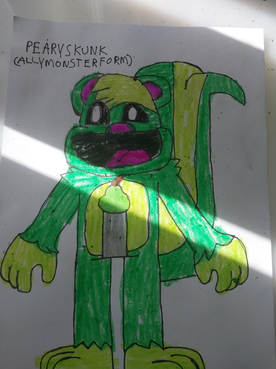steele_xzavier's tweet photo. @xzaviersteele65 @alternate51872 @GamerJoob @Anonimato0013e Here's my newest monster form of poppy playtime chapter 5 ideas the evil gorilla and an ally skunk #poppyplaytime #poppyplaytimeoc #smilingcritters #smilingcrittersoc #fruitfulcritters #PoppyPlaytimeChaper5 #PoppyPlaytimeChapter5oc https://t.co/rcSEwvKOx1