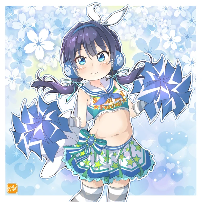 おはさやかちゃん#蓮ノ空美術部 #リンクラ #lovelive 