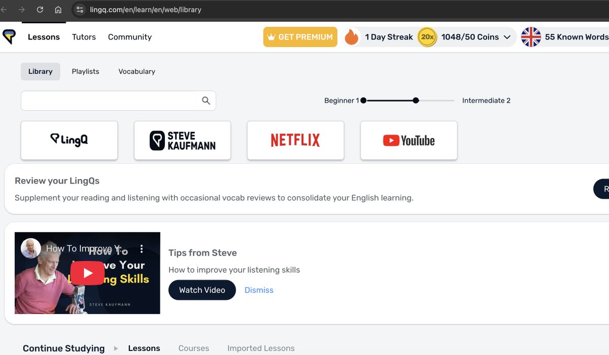 Yeni dil öğrenmek için alternatif sitelerden biri olan lingq,com'u kurcalıyorum bir süredir. İlk izlenimlerim olumlu.

Eğer bakmak isterseniz linki diğer gönderimde.