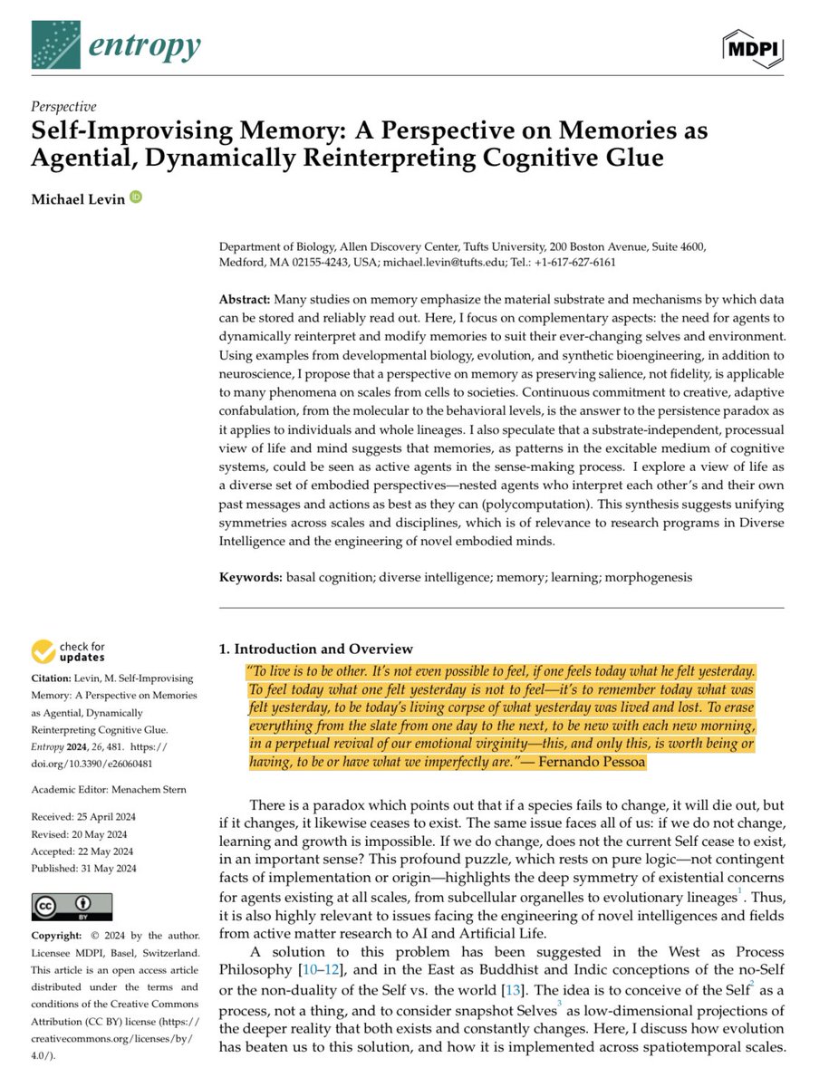 when scientific papers on subjects of interest,
open with poetic prose by your favorite author