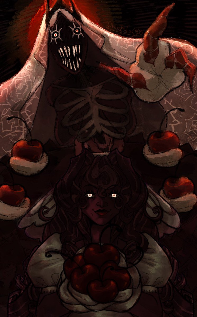 ghost_dog80s's tweet photo. Black forest but if she was scary
#crk #blackforestcookie #fanart https://t.co/3WzKd4IHRa