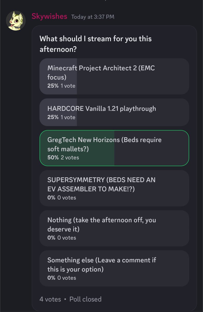 guadags1's tweet photo. A poll was held, and the winner shall be honored. Looks like this afternoon is Gregtech New Horizons! Al-u-min-iun brass? The hell is that?

#abdl #furry #newvtuber #changeling #puppymorph #minecraft #GregTechNewHorizions

https://t.co/IEB61VZFi4 https://t.co/dxXsPxnhcn