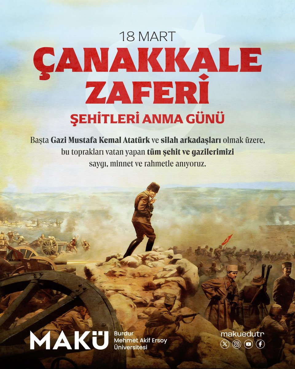 #çanakkalegeçilmez #çanakkalezaferi #makü #18mart 🇹🇷