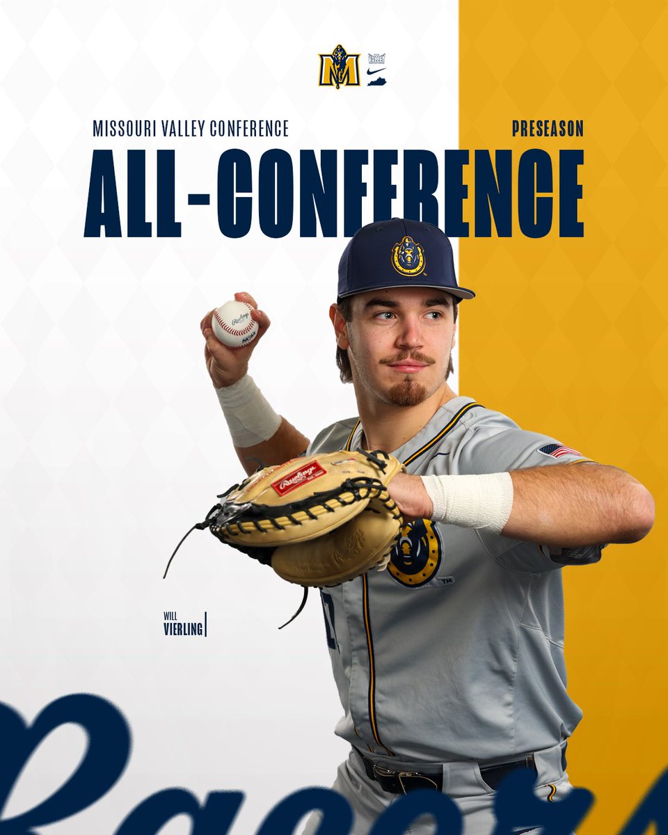 Murray State Baseball (@racersbaseball) on Twitter photo Battery recognition 🔋
<a href="/WilliamVierling/">Will Vierling</a> has been named to the @mvcsports Preseason All-Conference team!
#GoRacers🏇 Battery recognition 🔋
<a href="/WilliamVierling/">Will Vierling</a> has been named to the @mvcsports Preseason All-Conference team!
#GoRacers🏇