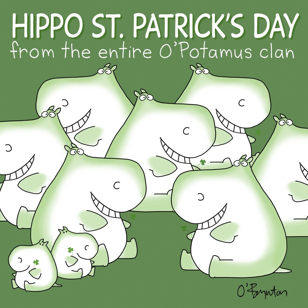 Big news. #StPatricksDay