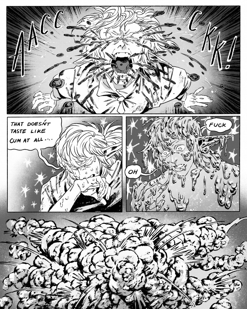 EvolvedTamod's tweet photo. I’m Jet and I make funny comics about stupid magic failure-men #comics #yaoi https://t.co/tcDtBuq3Ed