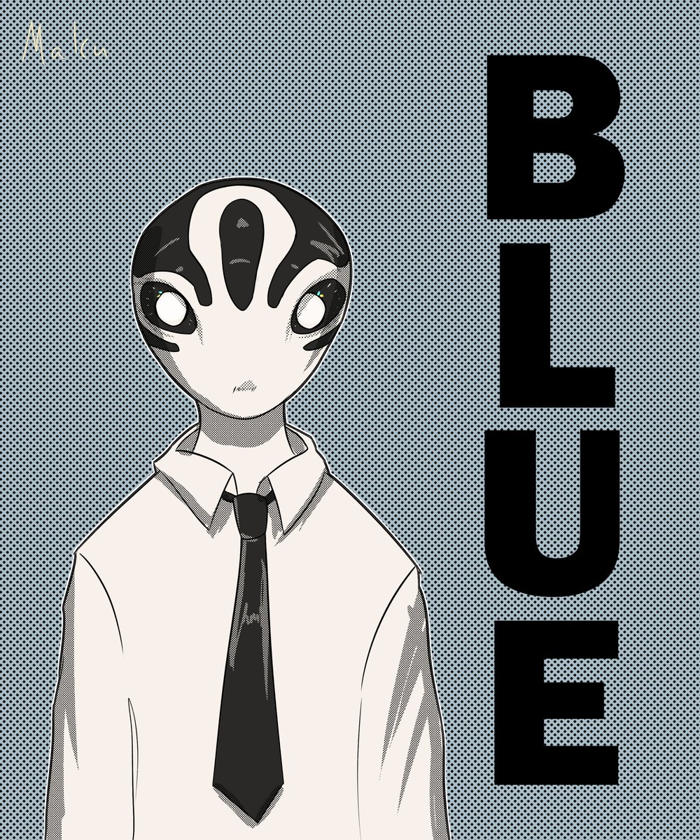 olmaee's tweet photo. Monotone and blue 
#monotoneblue #furry #furryart #furryartist https://t.co/h8J1VrJddO
