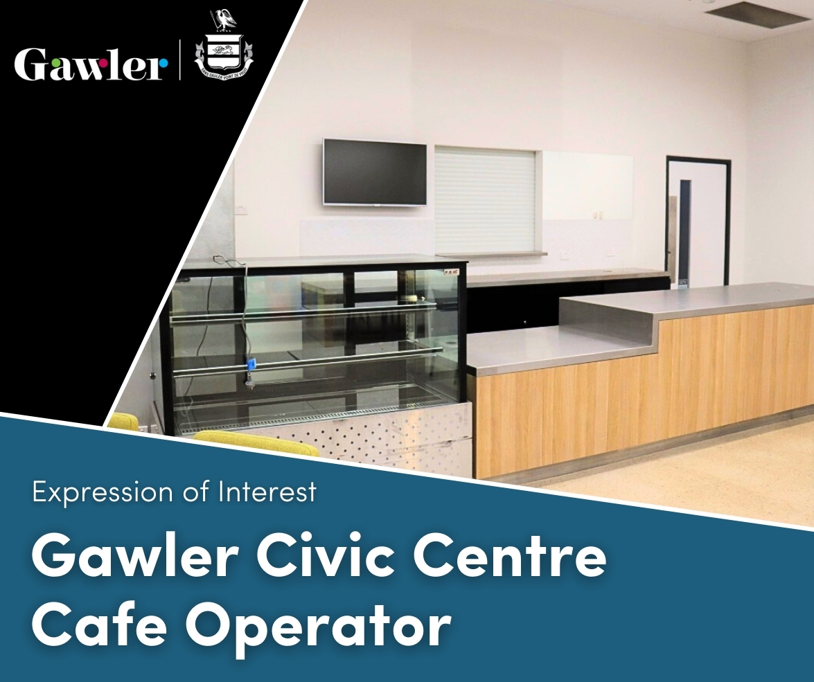 Exciting Business Opportunity – Gawler Civic Centre Café Operator! ☕

For more details, visit gawler.sa.gov.au/about-gawler/l…